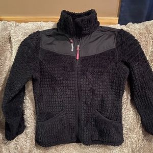 REEBOK girls black jacket Size Medium 10-12